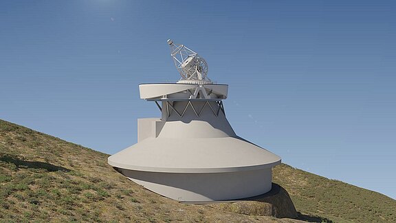 European Solar Telescope recreation. Credit: IDOM.