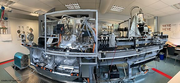 The complete VTF in the laboratory in Freiburg.