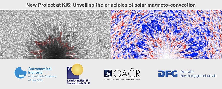 Sunspot MURaM simulation conducted by M. Schmassmann (KIS) | GAČR-DFG Project 
