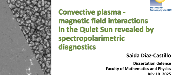 Wir gratulieren Dr. Díaz Castillo!